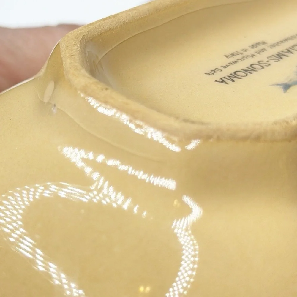 Two - Williams Sonoma Sardinia Olive Dishes